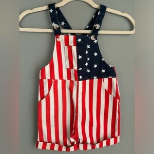 Star-Spangled Kids Overalls